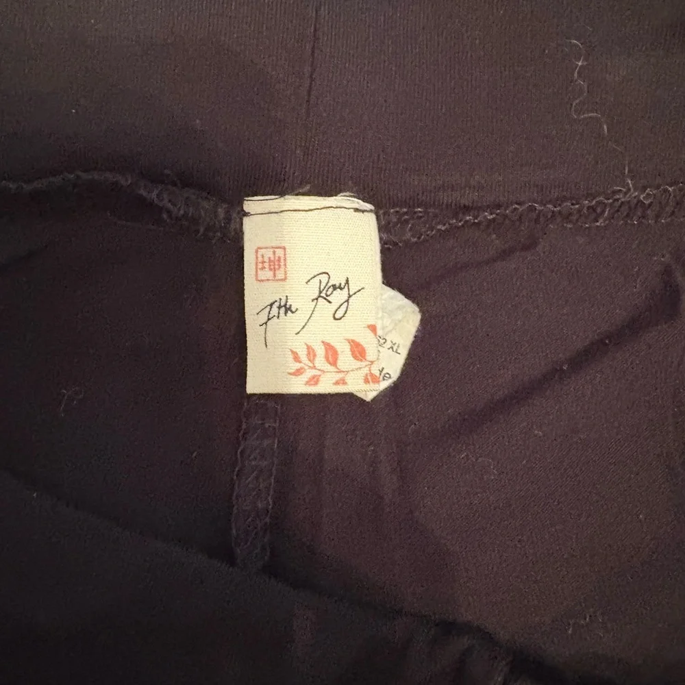 7th Ray Black Wide Leg Women's Pants - Picture 12 of 13